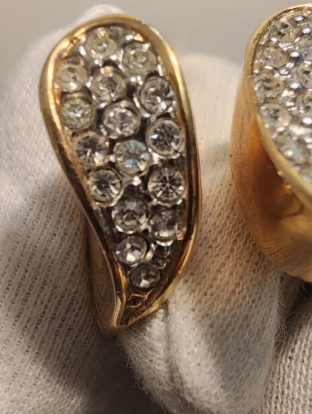 18kt HGE Cluster Ring